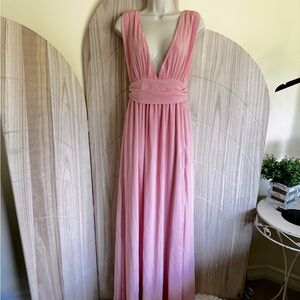 Romantic chiffon gown